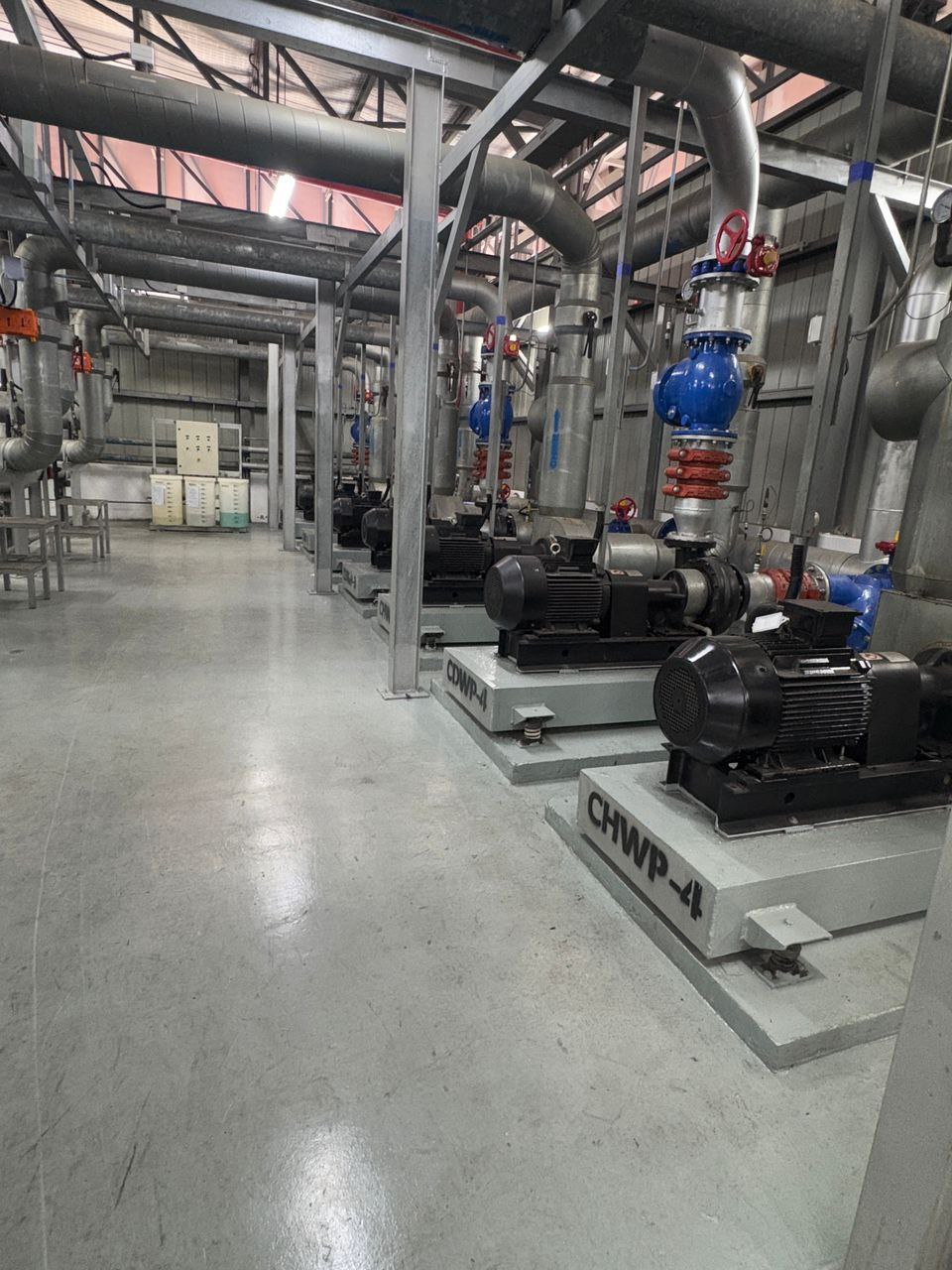 LGN Team at Chiller Plant